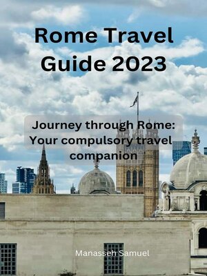 cover image of Rome Travel Guide  2023